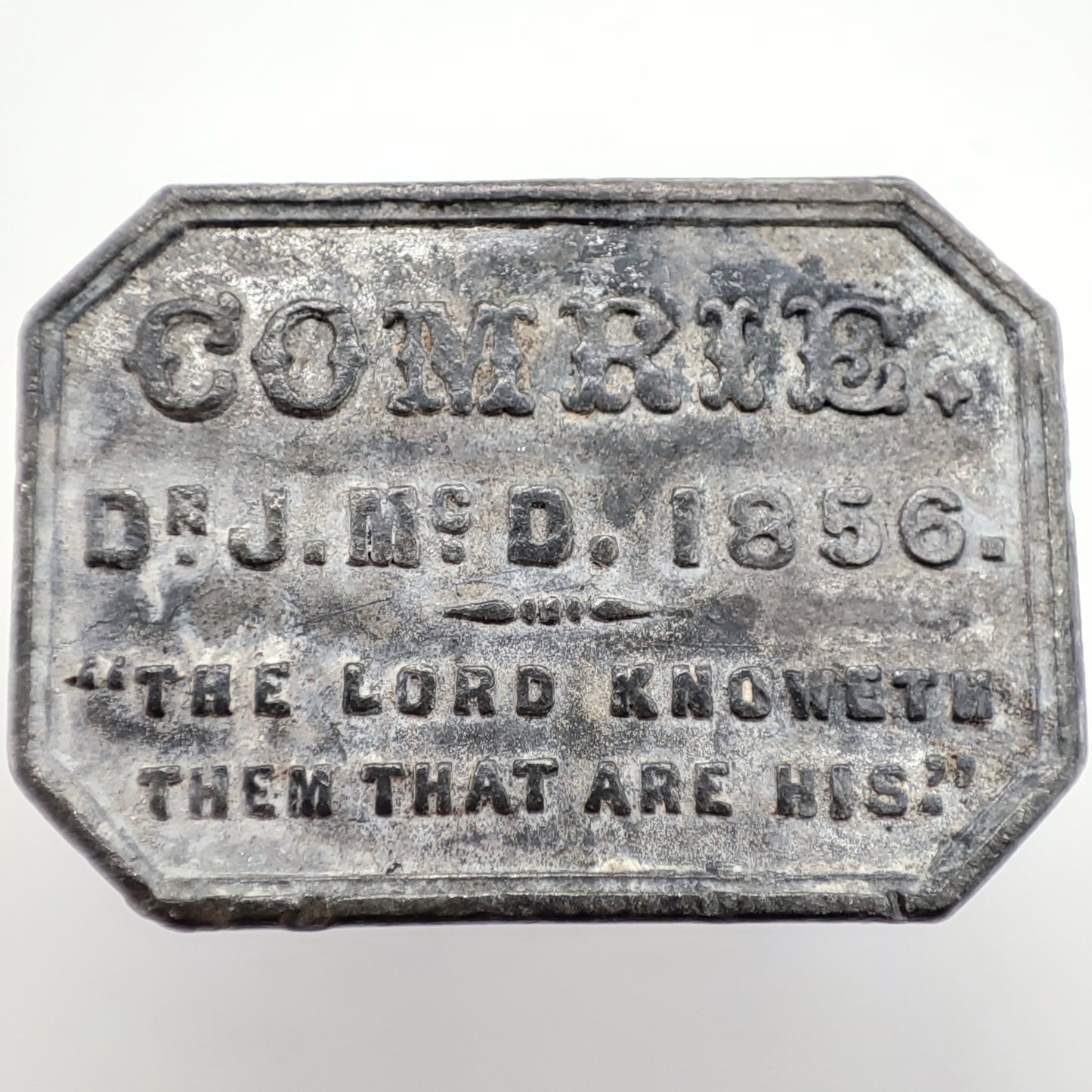 1856 Scottish Communion Token - Comrie