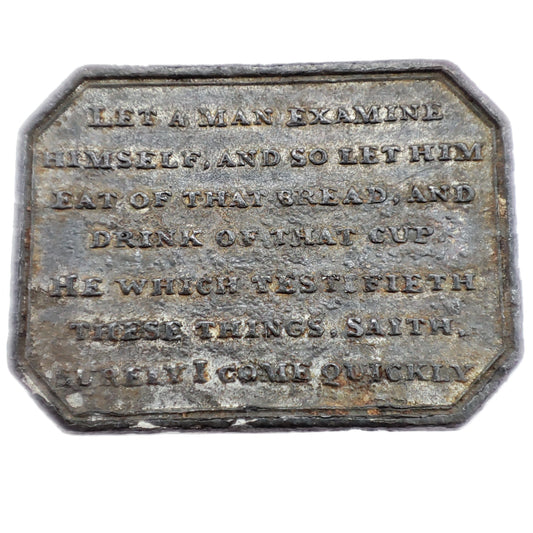 1843 Scottish Communion Token - Collace Free Church (Table 4)