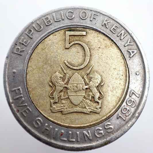 1997 Kenya 5 Shillings