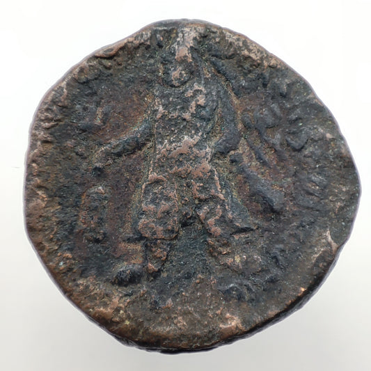 100-128CE Kushan Empire, Vima Kadphises Bilingual Tetradrachm (Unit)