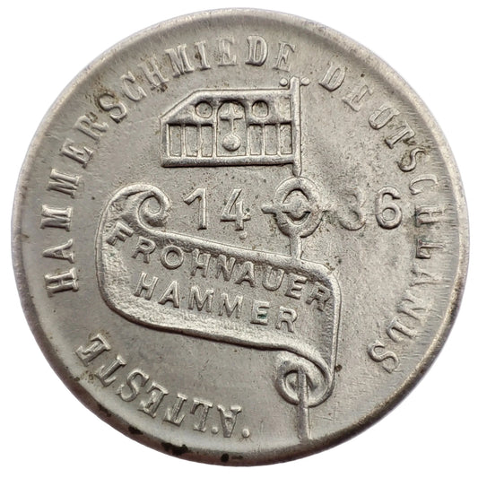 c.1990's German Souvenir Medallion - Fronhauer Hammer 1436