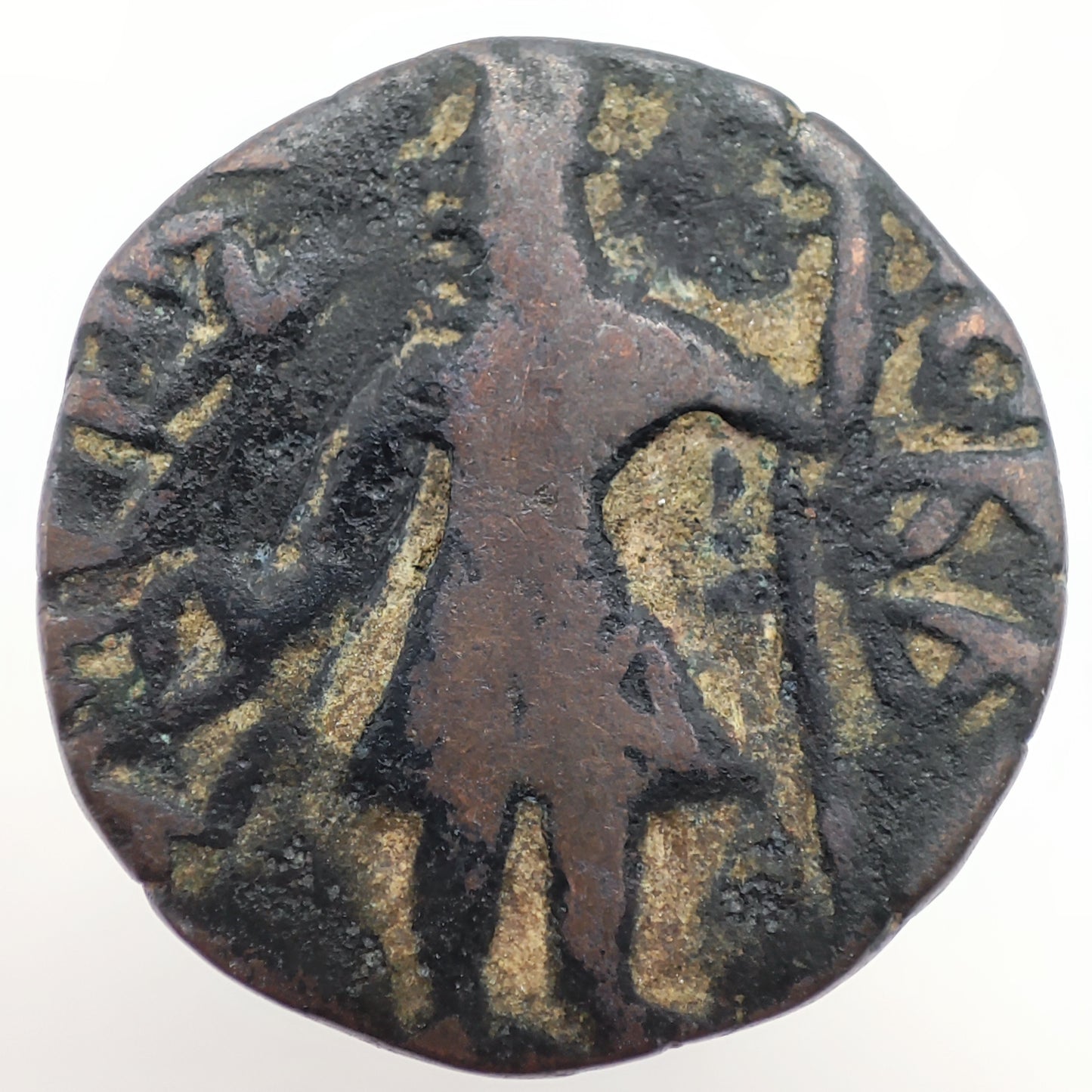 127-151CE Kushan Empire, Kanishka I Drachm, Nana