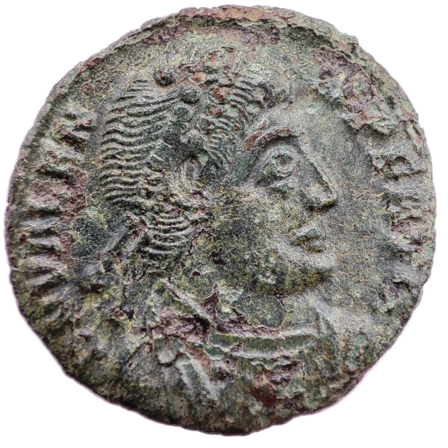 364-378CE Rome, Valens Æ3, Siscia Mint