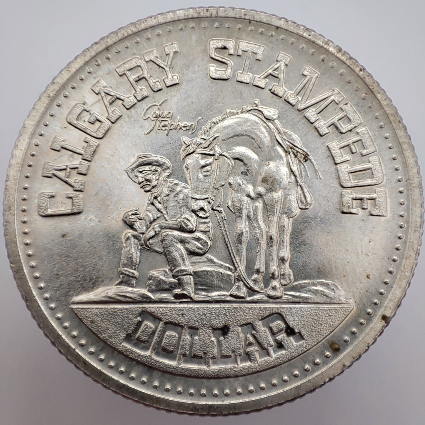 1974 Canada Calgary (Alberta) Stampede Dollar
