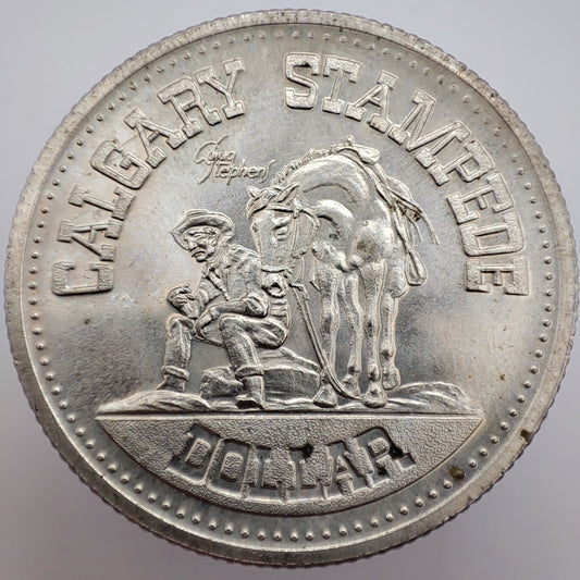 1974 Canada Calgary (Alberta) Stampede Dollar