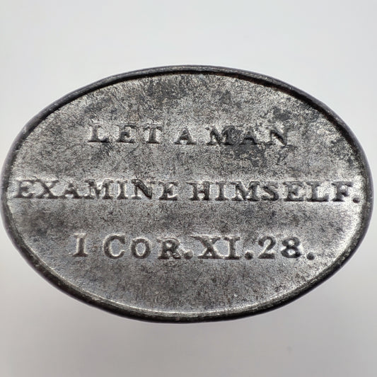 1843 Scottish Communion Token - Free Church of Scotland (Table 3)