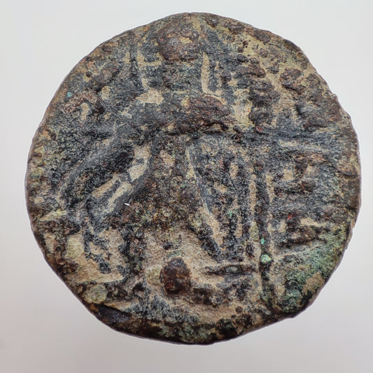 127-151CE Kushan Empire, Kanishka I Drachm, Nana