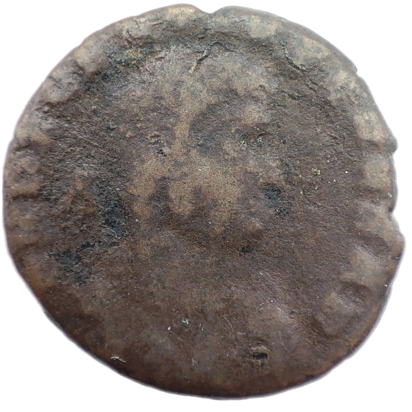351-355CE Rome, Decentius Æ4, Trier Mint