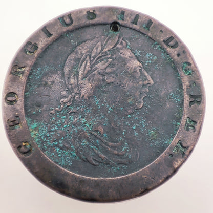 UK George III 1797 Cartwheel Twopence