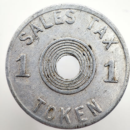 1939-1941 Alabama Department of Revenue Sales Tax Token
