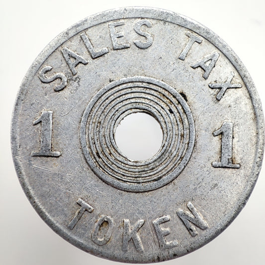 1939-1941 Alabama Department of Revenue Sales Tax Token