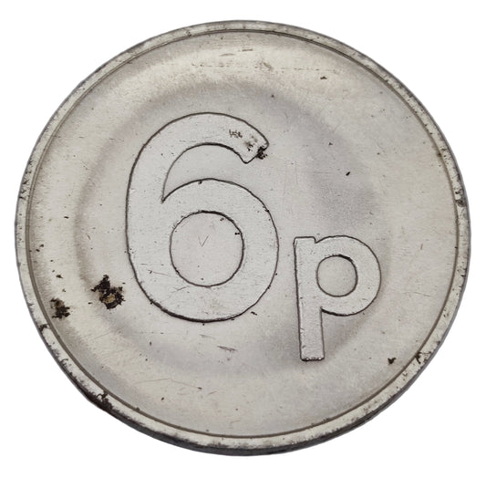JPM 6 Pence Amusement Token