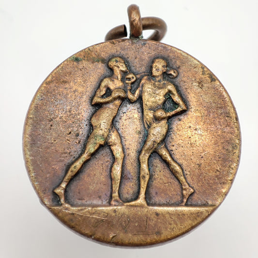 Peninsula Barracks Boxing Medal, Engraved 'Tommy', The Rifle Depot