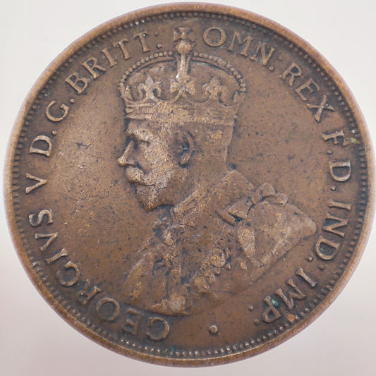 1911 Commonwealth Of Australia One Penny (London Mint)