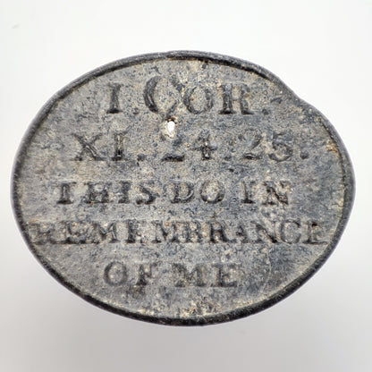 1827 Scottish Communion Token - Church of Kinnell