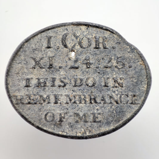 1827 Scottish Communion Token - Church of Kinnell