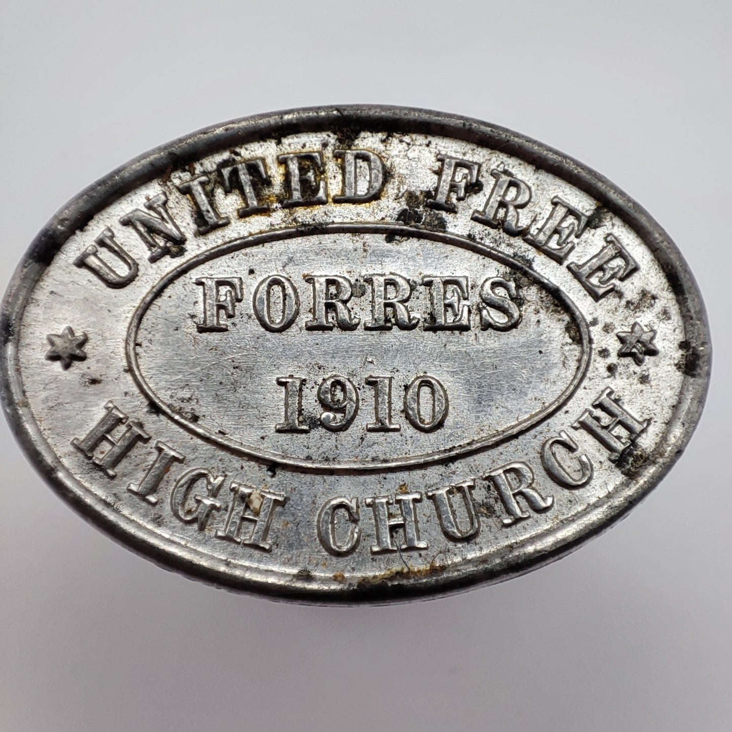 1910 Scottish Communion Token - United High Church Forres