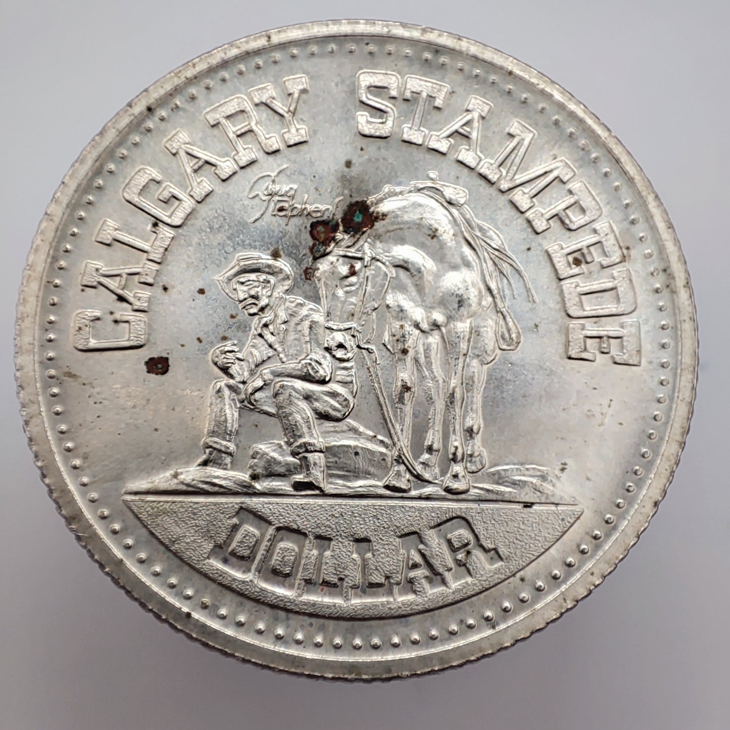 1974 Canada Calgary (Alberta) Stampede Dollar