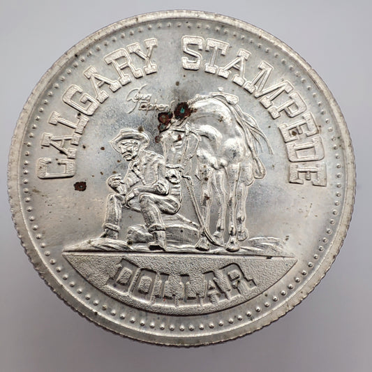1974 Canada Calgary (Alberta) Stampede Dollar