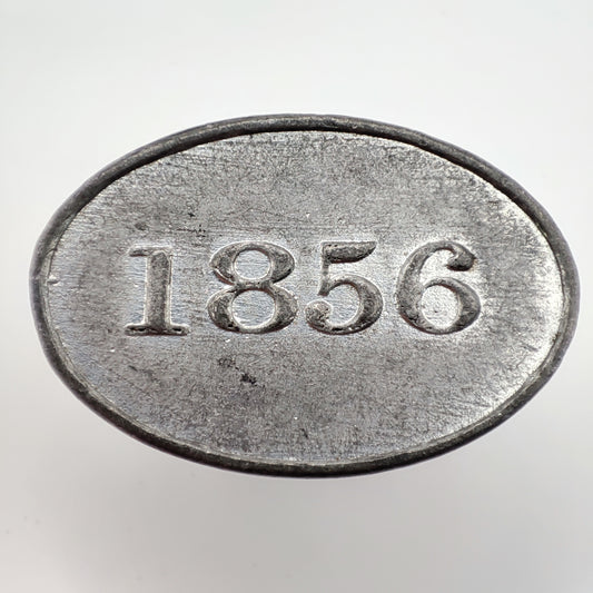 1856 Scottish Communion Token - West Church Crieff