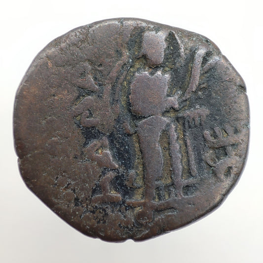 127-151CE Kushan Empire, Kanishka I Drachm, Nana