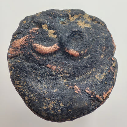 200-150BCE, Post-Mauryan Taxila, Uninscribed Die-Struck Coin (Biface Series, Symbolic Type)