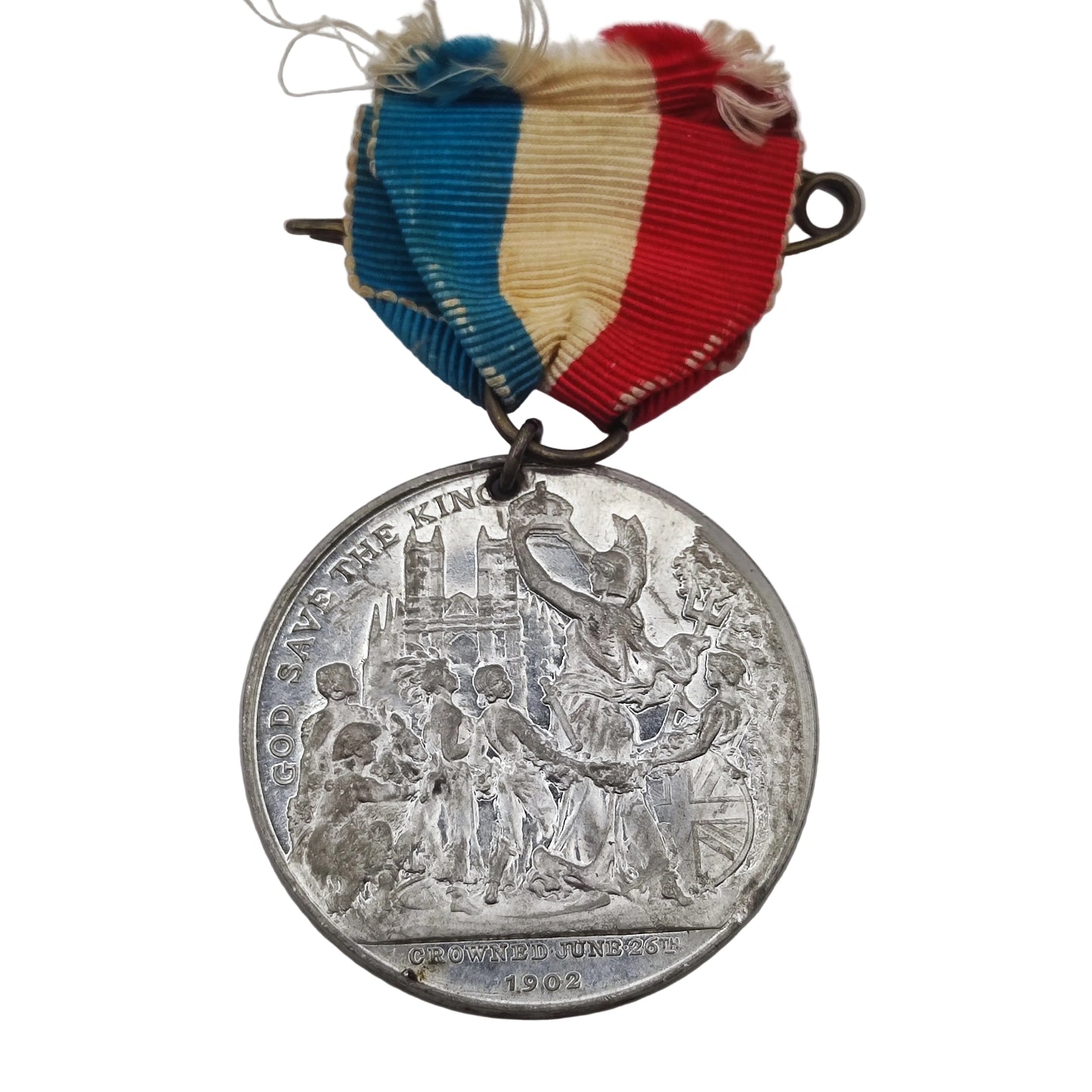 1902 God Save The King Coronation Celebration Medal