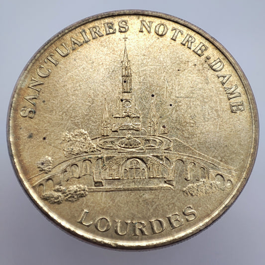 Monnaie de Paris - Notre-Dame de Lourdes (Sanctuaires Notre-Dame) Medallion