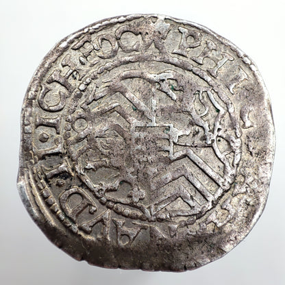 1595CE German States 3 Kreuzers - Philip V, Hanau-Lichtenberg