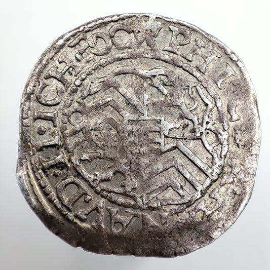 1595CE German States 3 Kreuzers - Philip V, Hanau-Lichtenberg