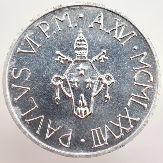 1978 Vatican 5 Lire - Paul VI (UNC)