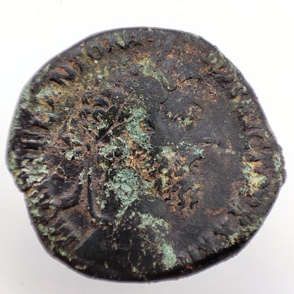 178AD Rome, Marcus Aurelius Sestertius, Aequitas Reverse