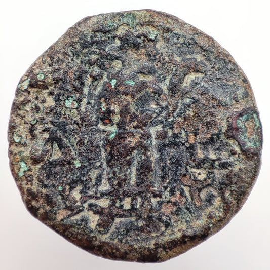 127-151CE Kushan Empire, Kanishka I Drachm, Nana