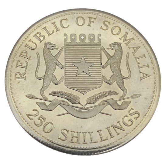 2000 Republic of Somalia 250 Shillings - Winston Churchill