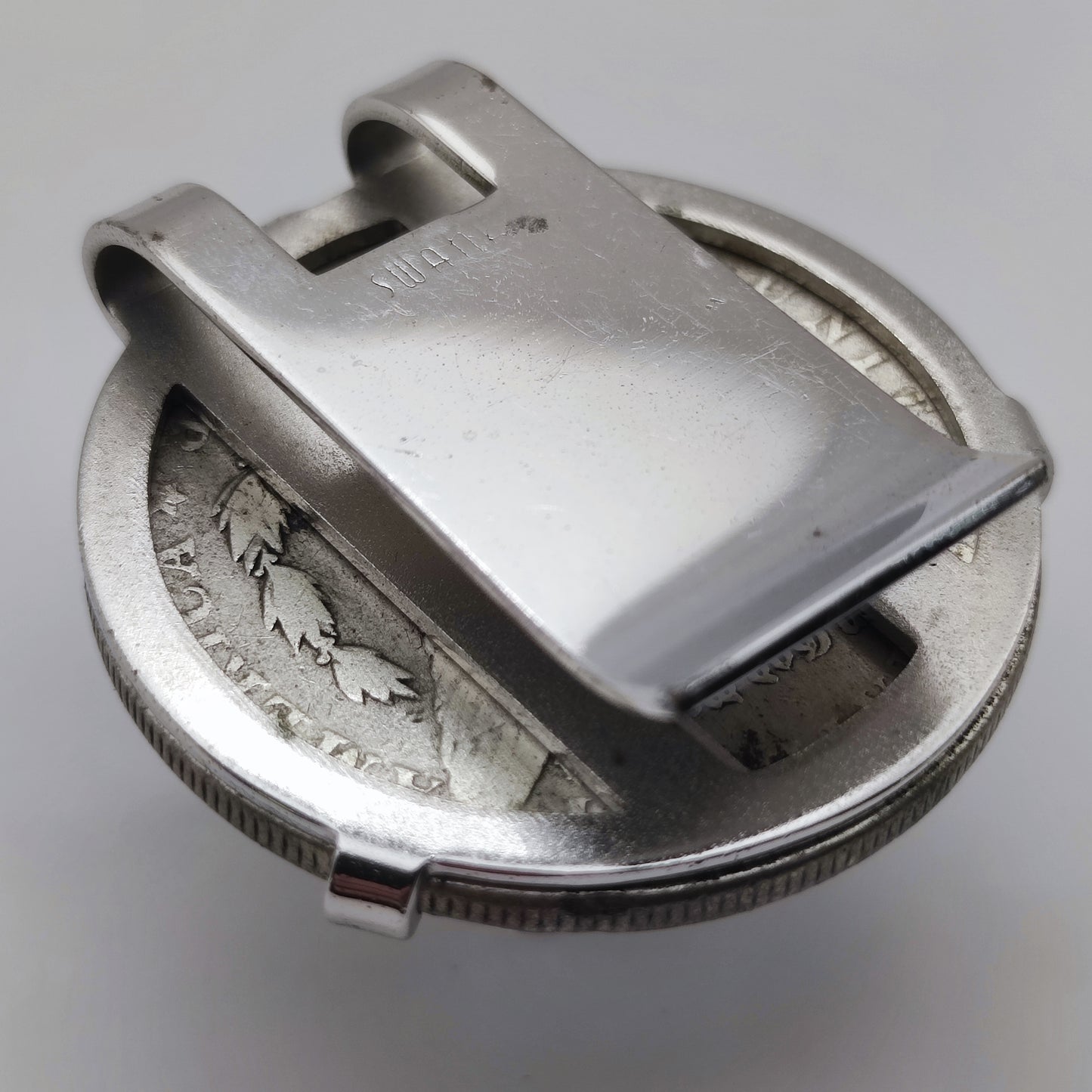 'SWANK' 1884 Morgan Dollar Money Clip