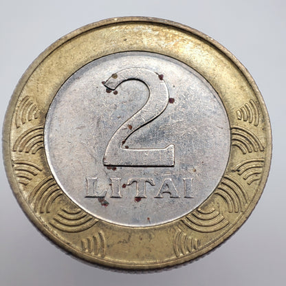 1999 Lithuania 2 Litai