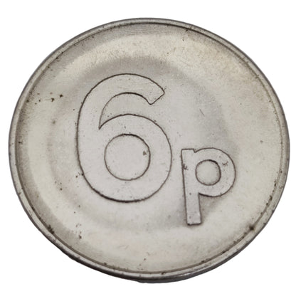JPM 6 Pence Amusement Token