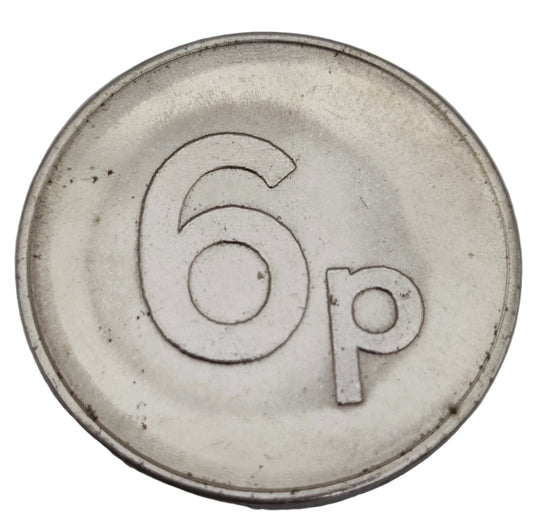 JPM 6 Pence Amusement Token