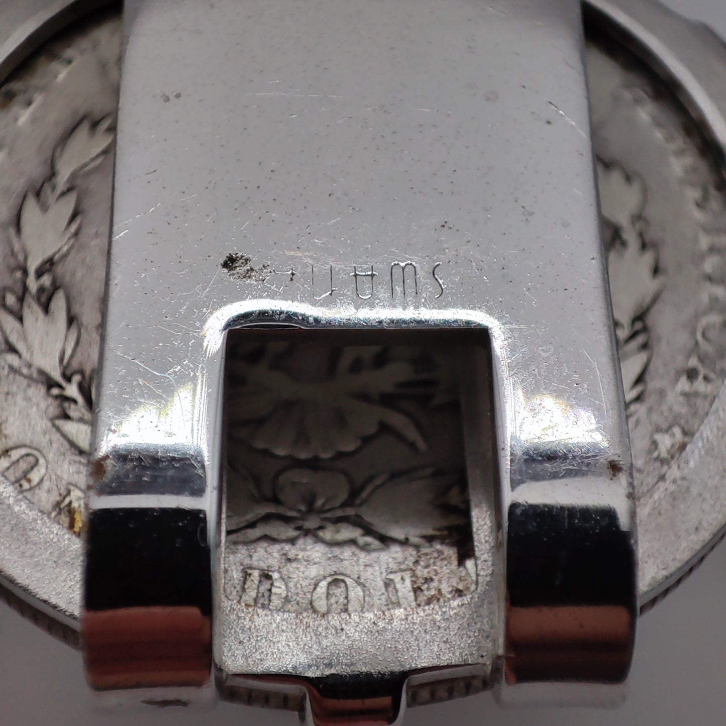 'SWANK' 1884 Morgan Dollar Money Clip