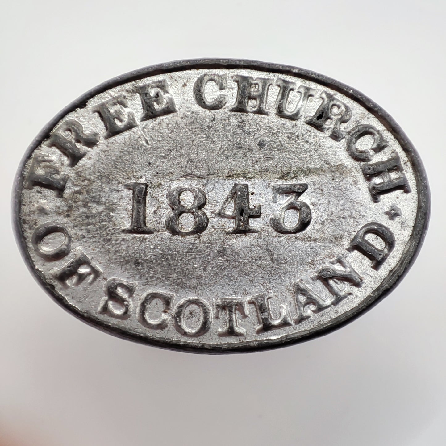 1843 Scottish Communion Token - Free Church of Scotland (No Table)