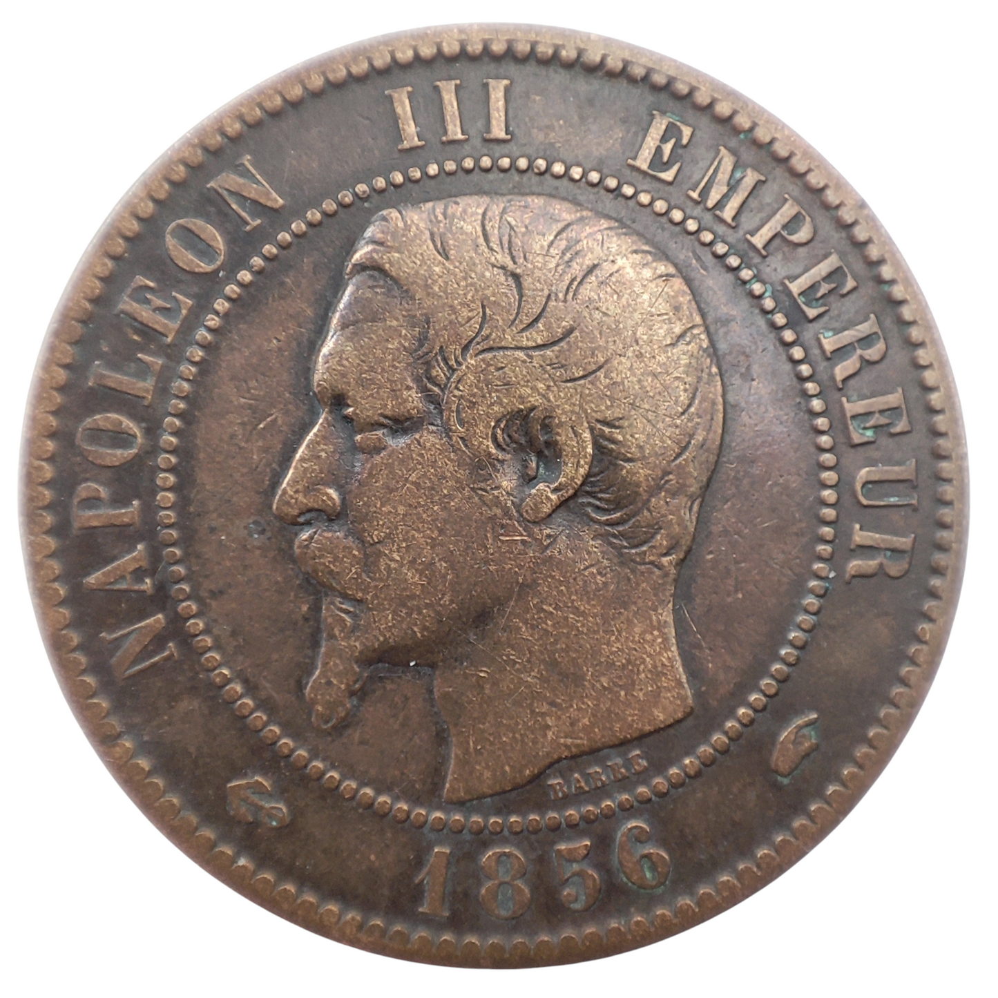 1856 France 10 Centimes - Napoleon III