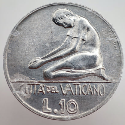 1978 Vatican 10 Lire - Paul VI (UNC)