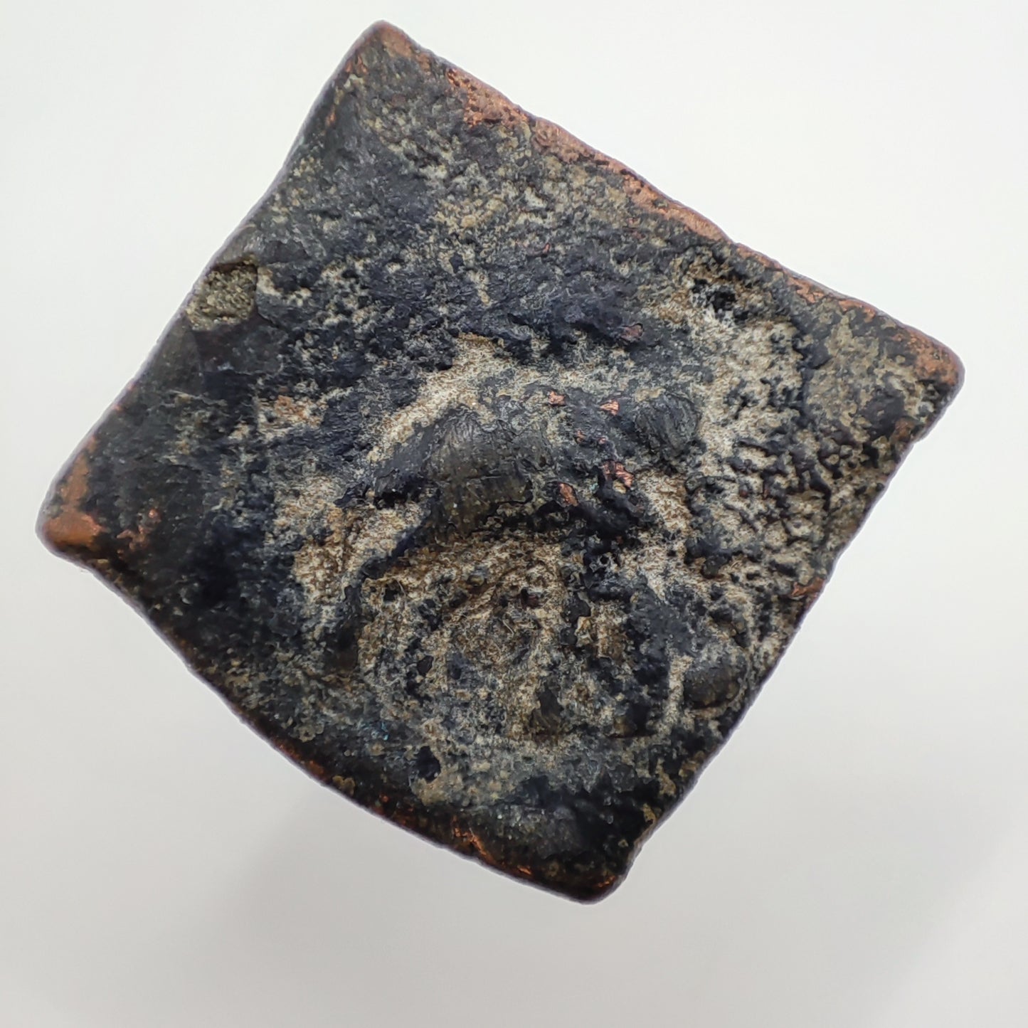 185-165BCE Pushkalvati Local Civic Coinage - 1 1/2 Karshapana