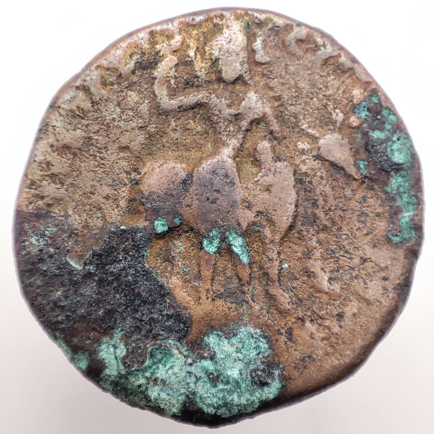 100-128CE Kushan Empire, Vima Kadphises Bilingual Tetradrachm (Unit)