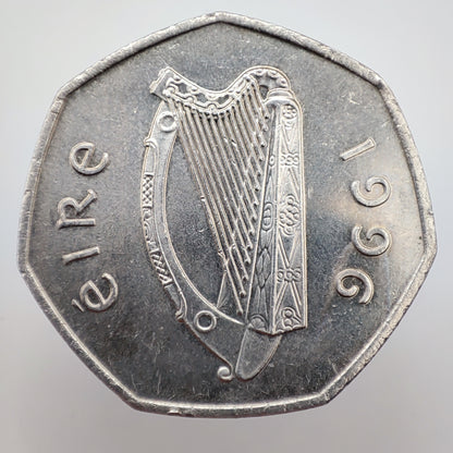 1996 Ireland 50p