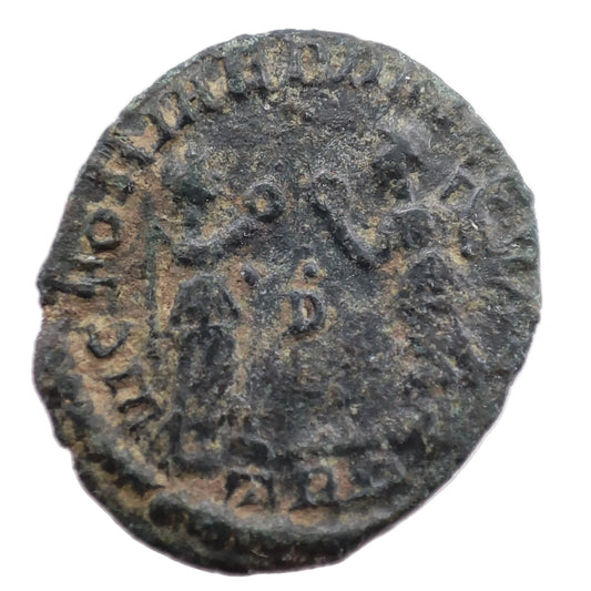 347-348CE Rome, Constantine II Æ4, Trier Mint