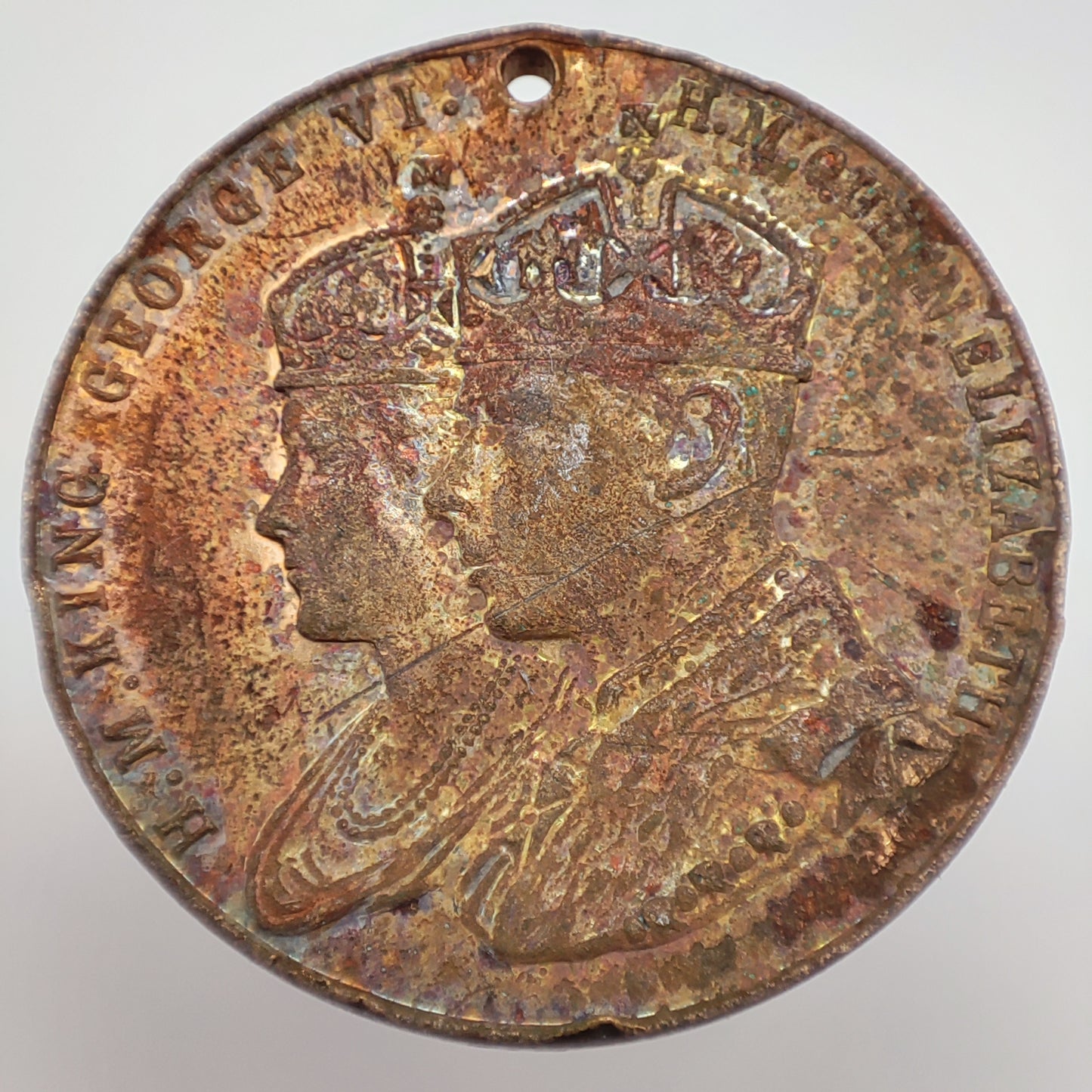 1937 George VI Coronation Celebration Medal; Darlaston