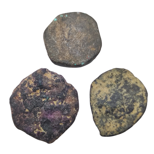 Unidentified Indian/Islamic Coin Lot, As Dug - Lot P