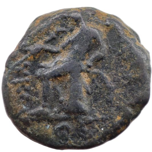 C.225BCE Ancient Greece Æ16, Seleukos III Keraunos, Artemis & Apollo