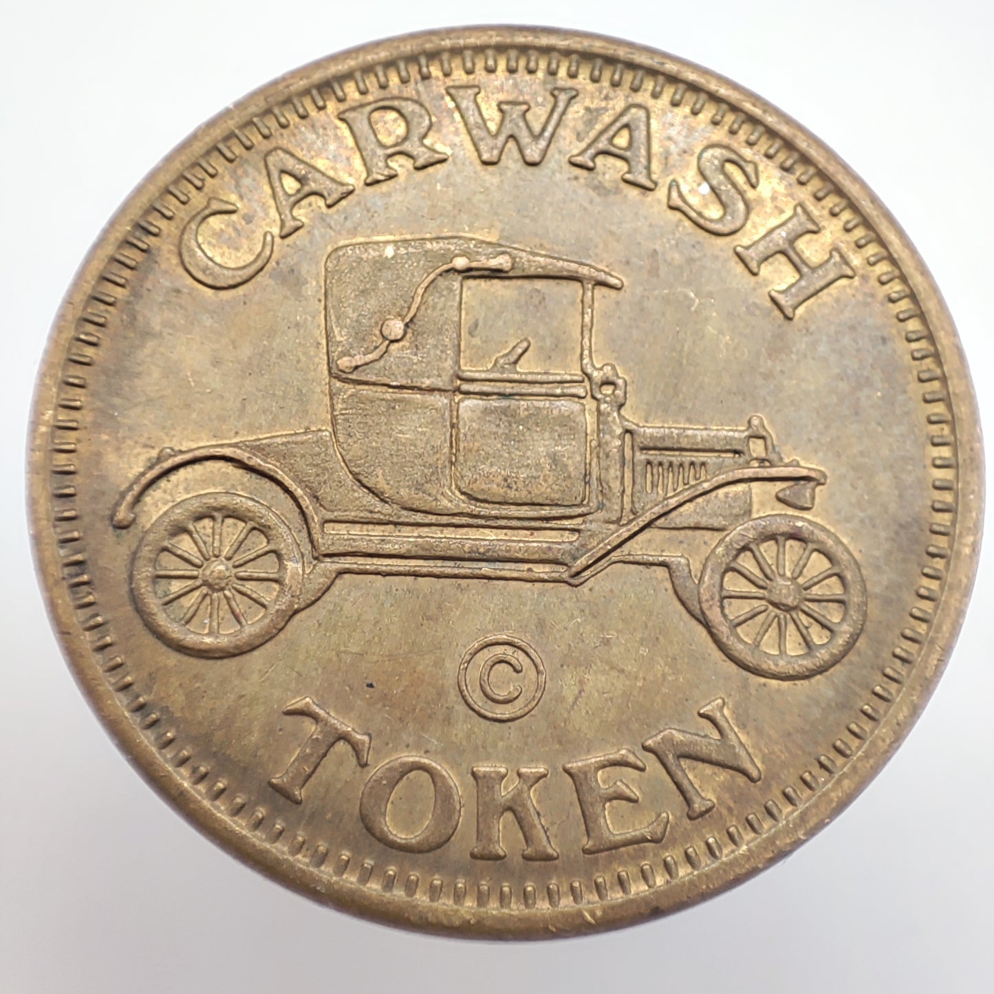 Car Wash Token - Antique Car